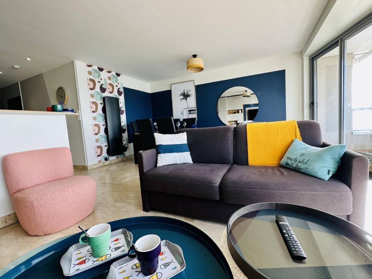 Les Sables-dʼOlonne Appartement Renove A Neuf Avec Vue Imprenable Sur La Baie Des Sables D Olonne 6 Pers מראה חיצוני תמונה